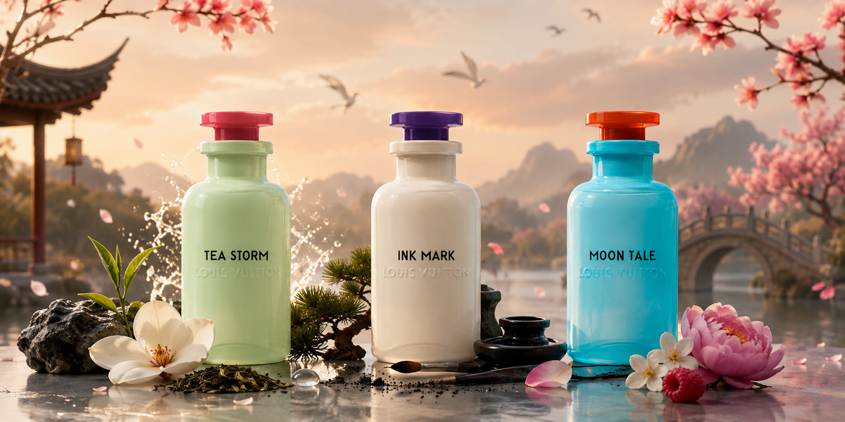 Louis Vuitton Tea Storm, Moon Tale & Ink Mark Are Coming – China's Exclusive Fragrances Go Global